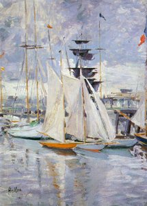 Le Port, Deauville, Normandie, 1912