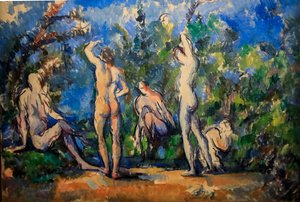 Cinq baigneurs 1900 - 1904