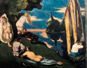 Pastorale, ou Idylle - Paul Cézanne