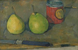 Poires et couteau