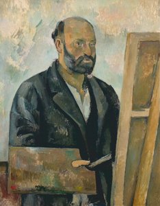 Autoportrait à la palette, vers 1890 (huile sur toile)