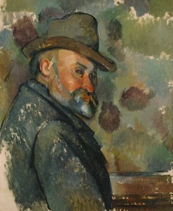 Autoportrait au chapeau souple - Paul Cézanne