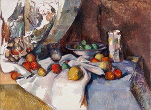 Nature morte avec des pommes - Paul Cézanne