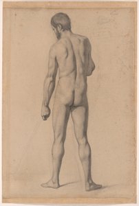 Nu académique, vu de dos - Paul Cézanne