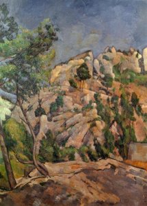 Au fond du ravin - Paul Cézanne