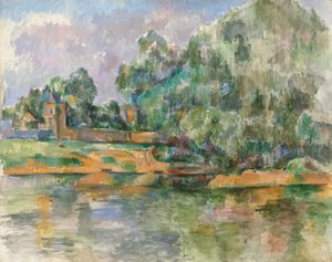 Rives de la Seine à Médan, vers 1885-1890