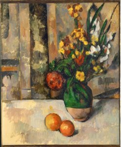 Cézanne, Vase avec pommes