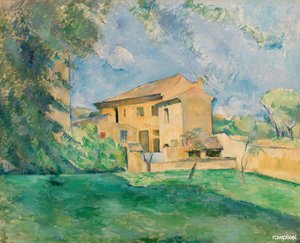 Français :  La Ferme du Jas de Bouffan La Ferme du Jas de Bouffan - Paul Cézanne