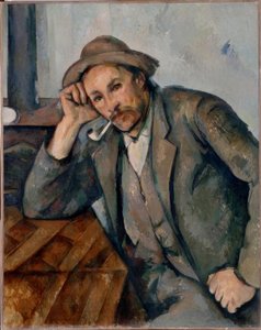 Fumeur accoudé - Paul Cézanne