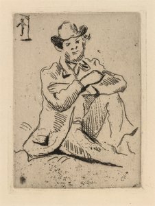 Guillaumin avec le pendu - Paul Cézanne