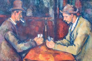 Les Joueurs de cartes, par Cézanne, Musée d