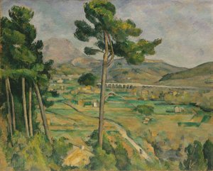 Mont Sainte-Victoire et le viaduc de la vallée de l