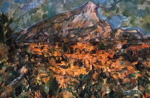 Mont Sainte-Victoire, 1904 - Paul Cézanne