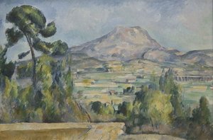 Montagne Sainte-Victoire, vers 1890 - Paul Cézanne
