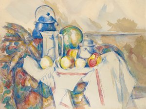 Nature morte avec pot au lait, melon et sucrier, 1900-1906