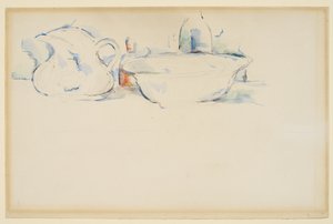 Nature morte, objets de toilette, vers 1885-1890 - Paul Cézanne