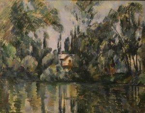 P. Cézanne, Maison au bord de la Marne - Paul Cézanne