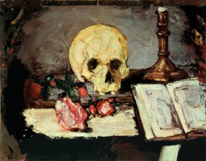 Paul Cézanne, Crâne et bougies