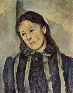 Portrait de Madame Cézanne - Paul Cézanne