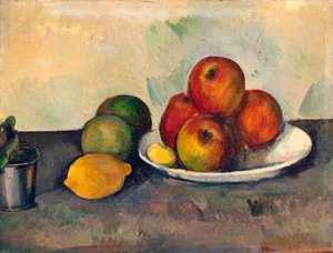 Nature morte avec pommes, vers 1890