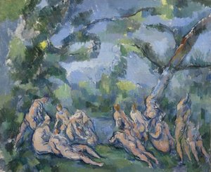 Les Baigneuses, 1899-1904 - Paul Cézanne
