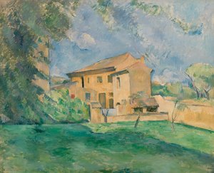 La Ferme au Jas de Bouffan - Paul Cézanne