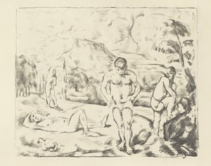 Les Grandes Baigneuses, 1896-97