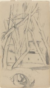 Le petit pont [recto] - Paul Cézanne