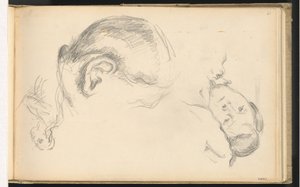 Trois Têtes, Dont Une de Madame Cézanne
