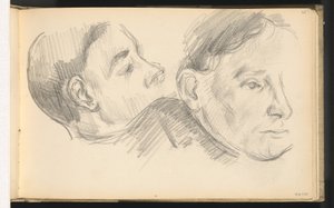 Deux têtes, 1890-1896