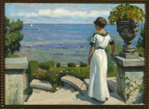 Sur la terrasse