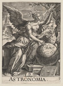 Planche 7 : Astronomia, des Sept Arts Libéraux - Paul Fürst