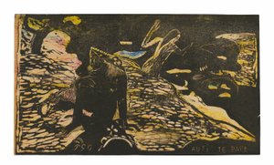 Auti te pape (Femmes à la rivière), de la suite Noa Noa