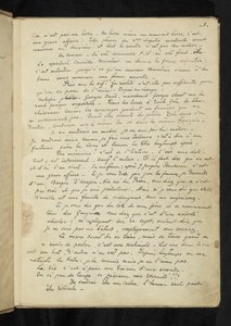 Avant et après - Première page du texte principal