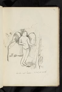 Avant et après - dessin "Les ailes sont lourdes. Le tout est primitif"
