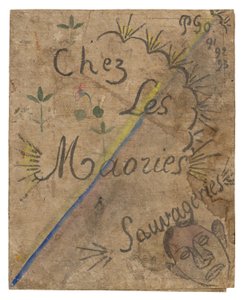 Chez les Maories : Sauvageries (Chez les Maoris : Savage Things) - Paul Gauguin