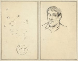 Cercles et chiffres; Autoportrait