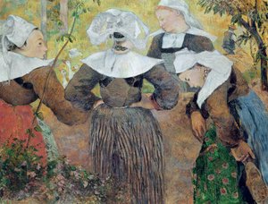 Quatre femmes bretonnes, 1886