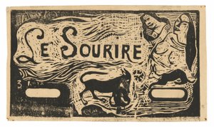 Renard, bustes de deux femmes et lapin, pièce de tête pour Le sourire