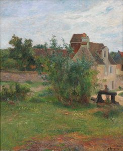 French: La Ferme de Busagny à Osny Busagny Farm, Osny - Paul Gauguin