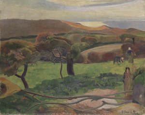 Paysage de Bretagne - Paul Gauguin