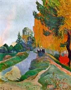 Paysage à Arles près des Alyscamps, 1888 1939