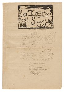 Le sourire: Journal méchant, Feb. 1900 - Paul Gauguin