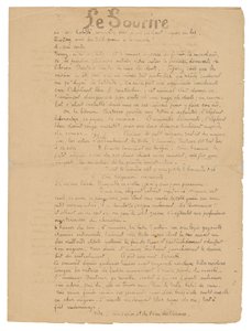 Le sourire: Journal sérieux, Sept. 19, 1899 - Paul Gauguin