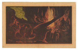 Mahna no varua ino (Le Diable Parle), de la suite Noa Noa