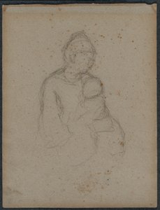 Mère et enfant (recto)