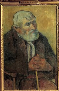 Vieil homme avec un bâton par Paul Gauguin (1848-1903) 1890 - Paul Gauguin