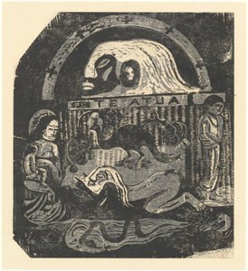Te Atua Les Dieux Petite Assiette, en ou après 1895 - Paul Gauguin