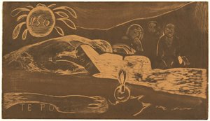 Te Po (La longue nuit) - Paul Gauguin