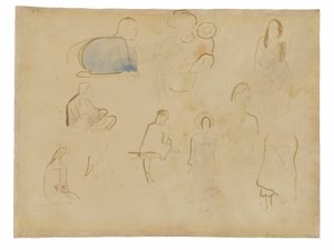Dix études de figures tahitiennes